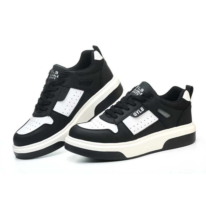 Fanmalls S3 Chaussures de sécurité ultralégères et résistantes à l'usure avec embout en acier