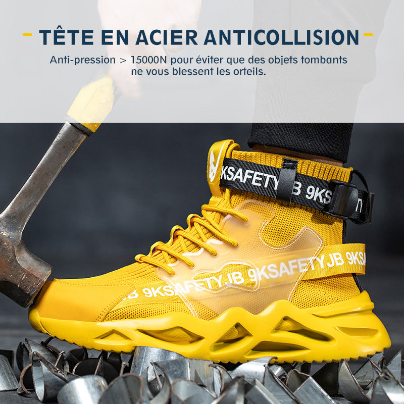 FANMALLS SAFETY CHAUSSURES DE SÉCURITÉ S3 MID