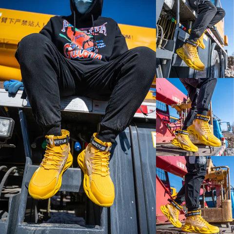 FANMALLS SAFETY CHAUSSURES DE SÉCURITÉ S3 MID