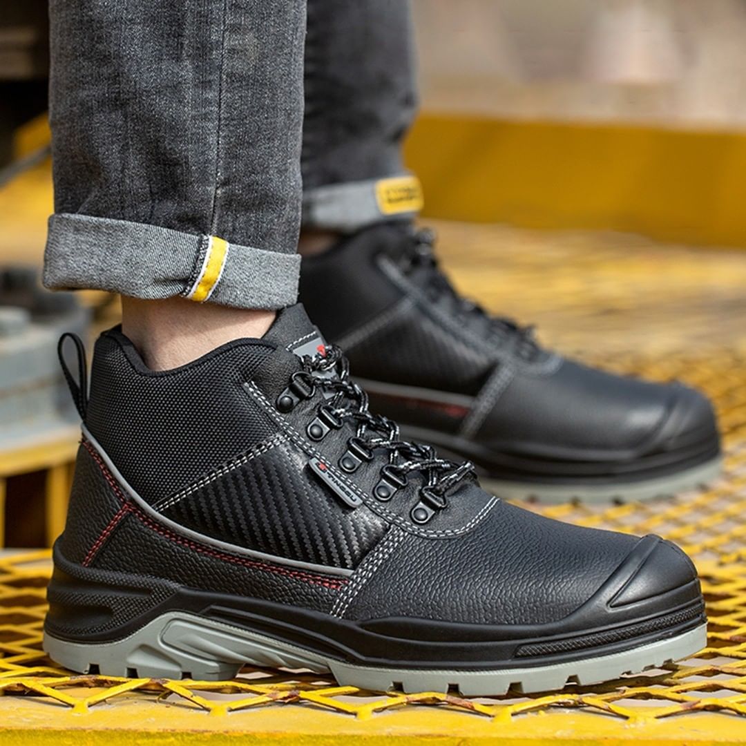 Chaussures de sécurité S3 anti-écrasement et anti-perforation avec EH et SRC supplémentaires