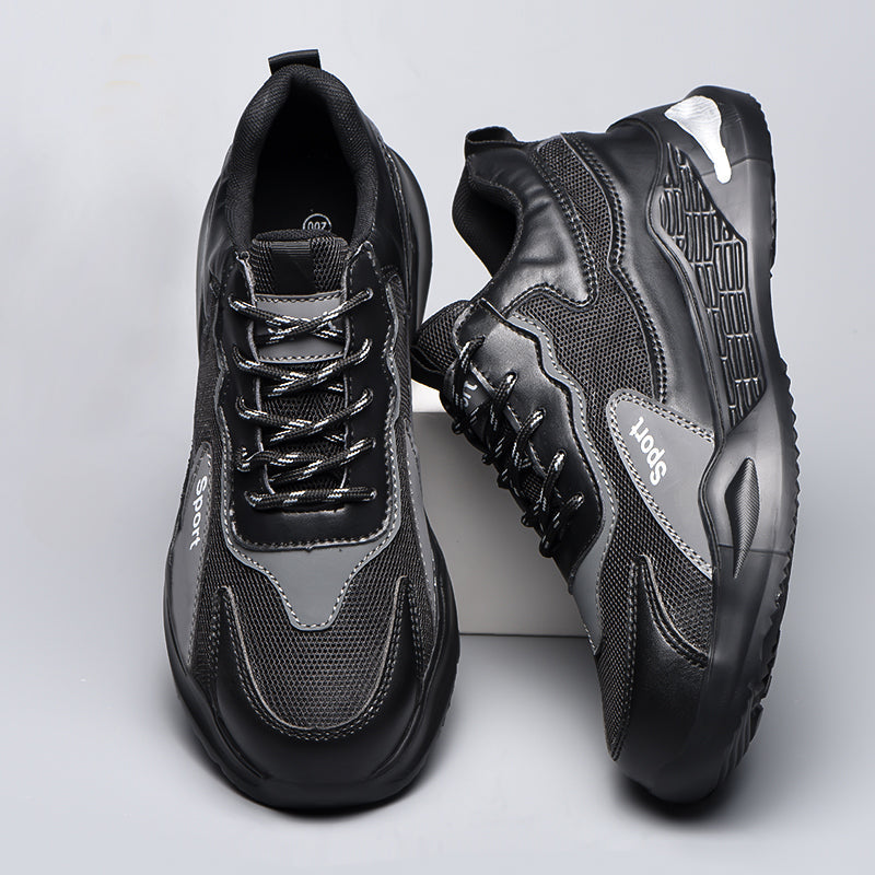 Chaussures de sécurité Fanmalls avec protection des orteils, résistantes à l'abrasion et aux perforations
