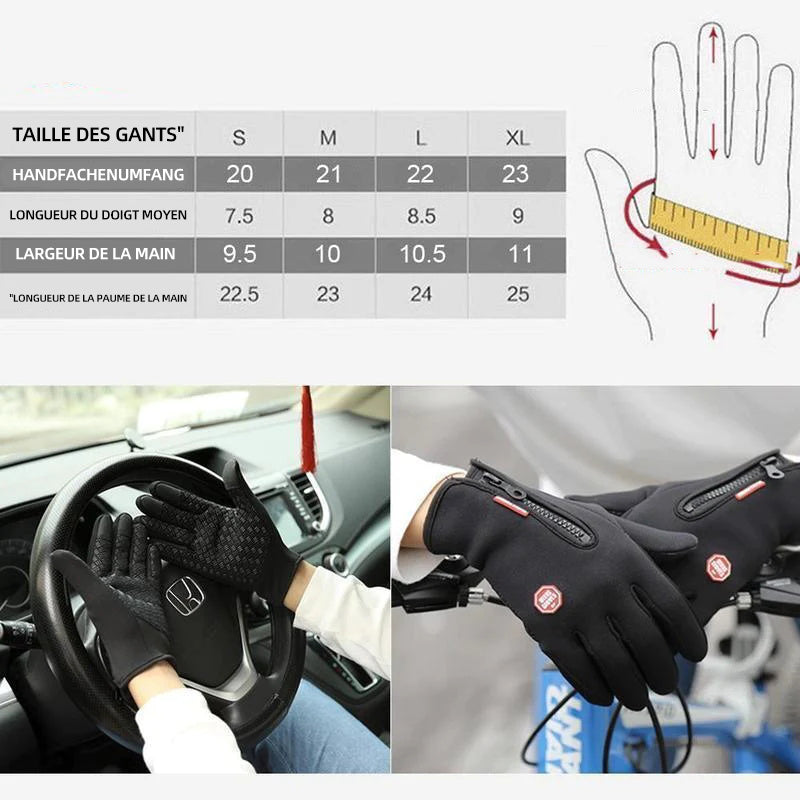 Gants chauds Fanmalls - Compatibles écrans tactiles