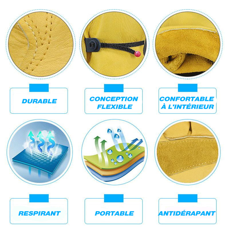 Gants de protection professionnelle de haute qualité