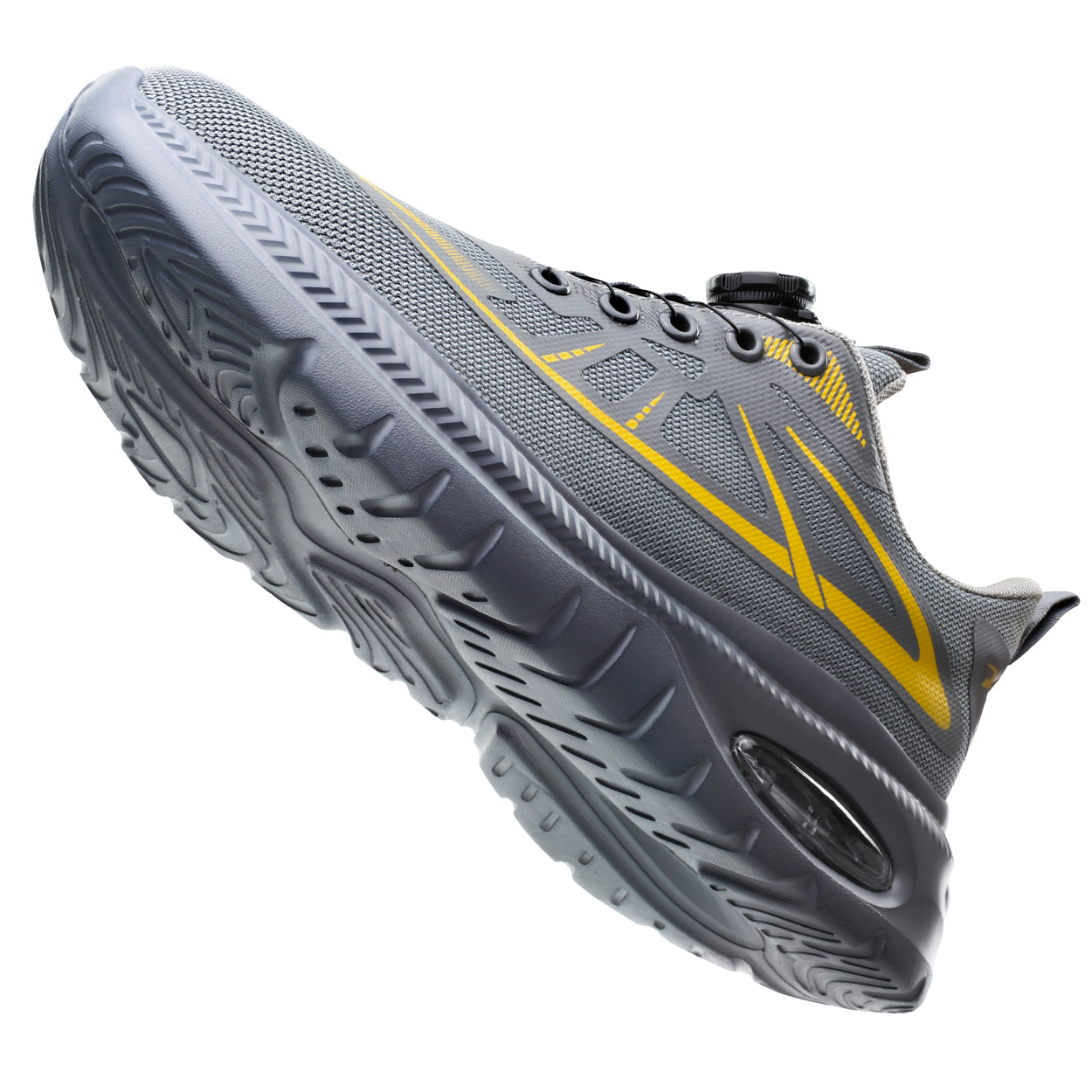 Fanmalls S3 Chaussures de sécurité ultralégères avec embout en acier et boucle rotative