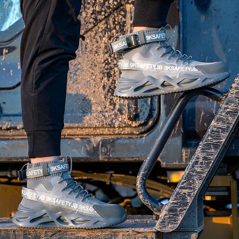 FANMALLS SAFETY CHAUSSURES DE SÉCURITÉ S3 MID