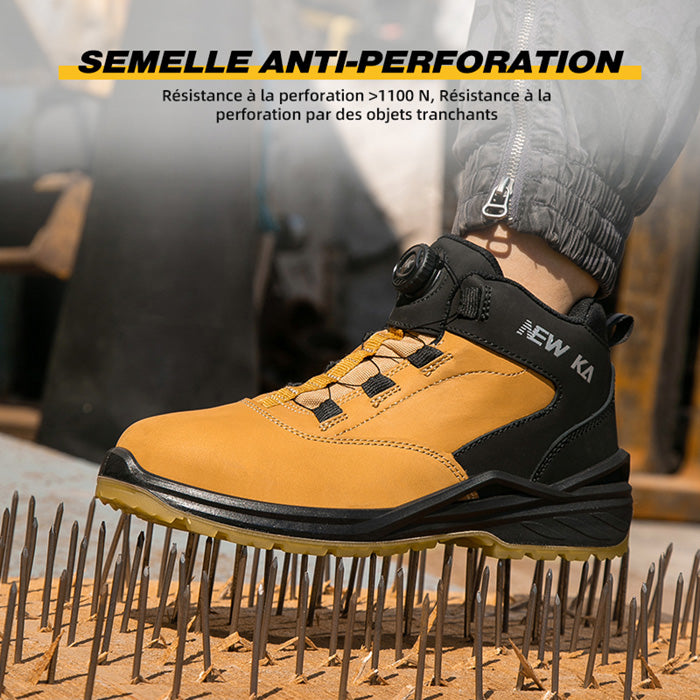 FANMALLS SAFETY CHAUSSURES DE SÉCURITÉ S3 WR SRC HRO