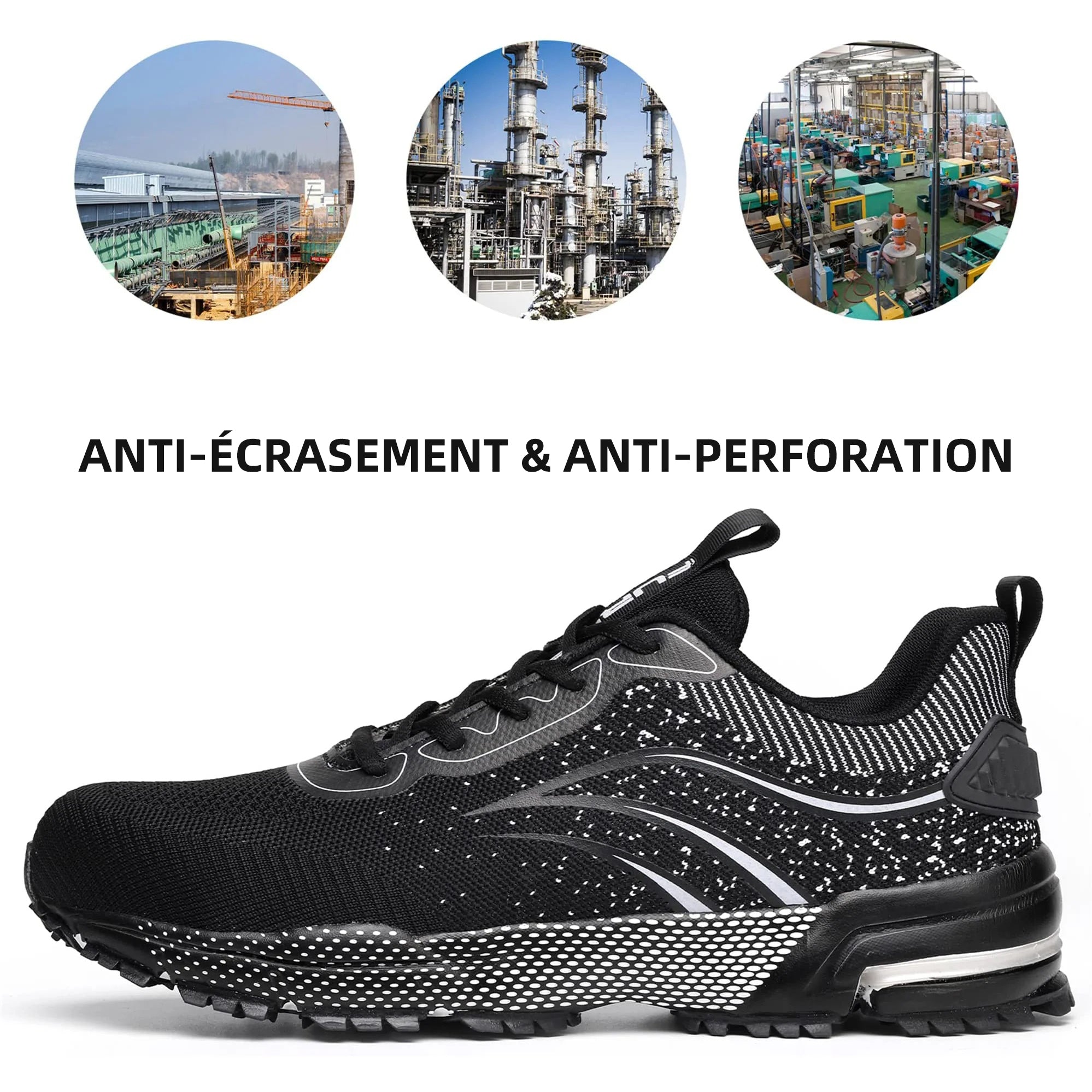 FANMALLS SAFETY CHAUSSURES DE SÉCURITÉ S1P