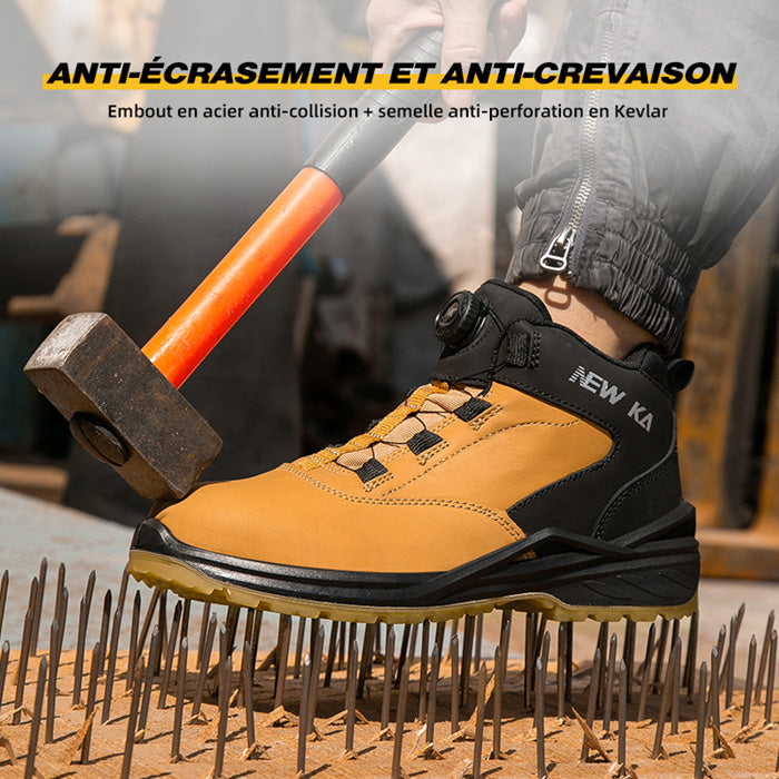 FANMALLS SAFETY CHAUSSURES DE SÉCURITÉ S3 WR SRC HRO