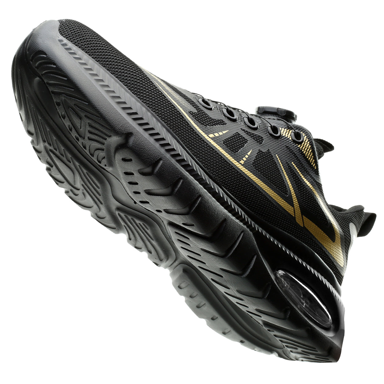 Fanmalls S3 Chaussures de sécurité ultralégères avec embout en acier et boucle rotative