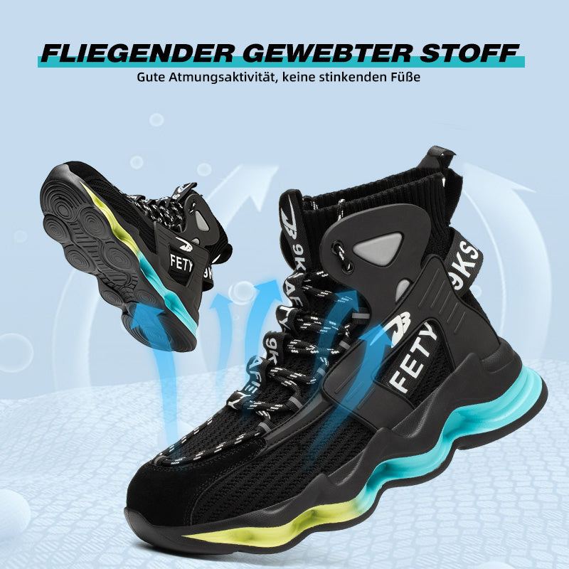 Chaussures de sécurité S1 anti-écrasement, anti-perforation et résistantes à l'usure