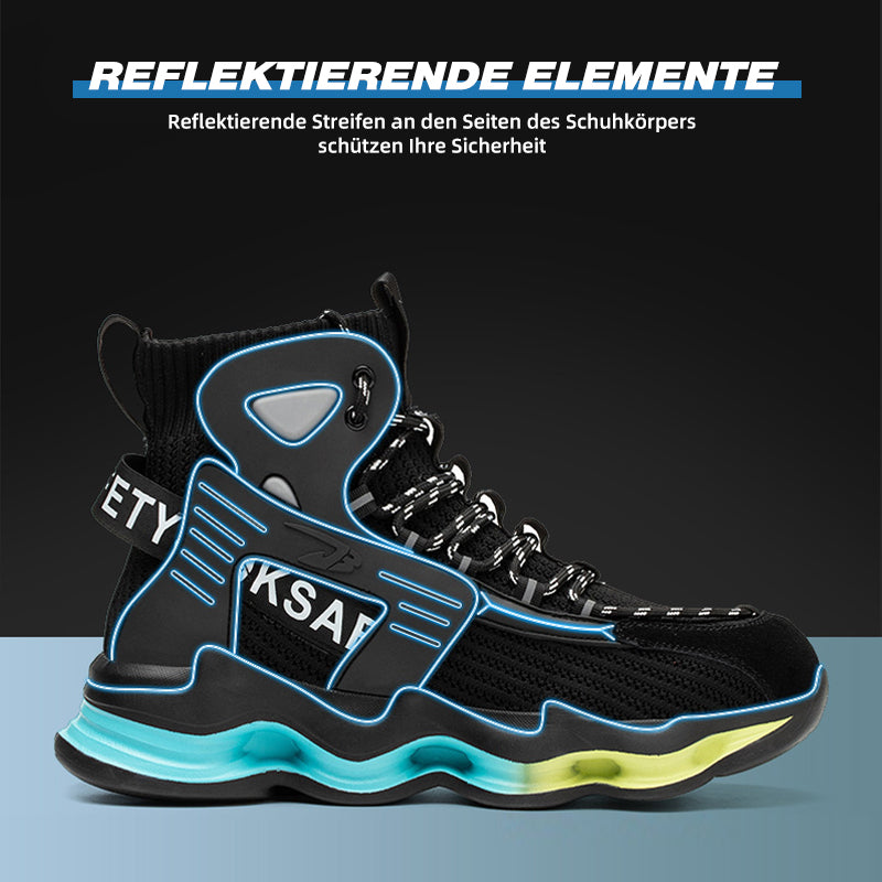 Chaussures de sécurité S1 anti-écrasement, anti-perforation et résistantes à l'usure