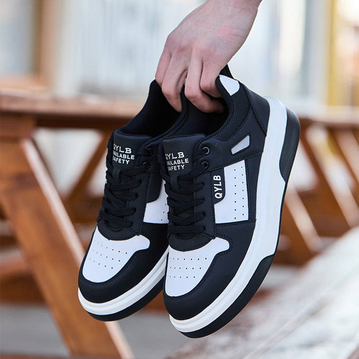 Fanmalls S3 Chaussures de sécurité ultralégères et résistantes à l'usure avec embout en acier