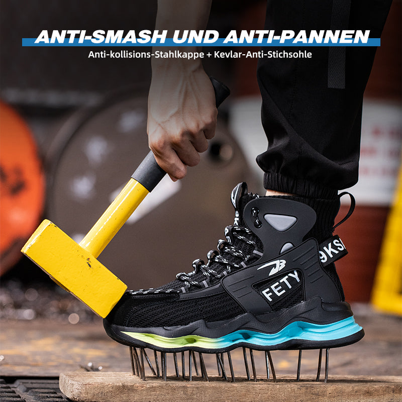 Chaussures de sécurité S1 anti-écrasement, anti-perforation et résistantes à l'usure
