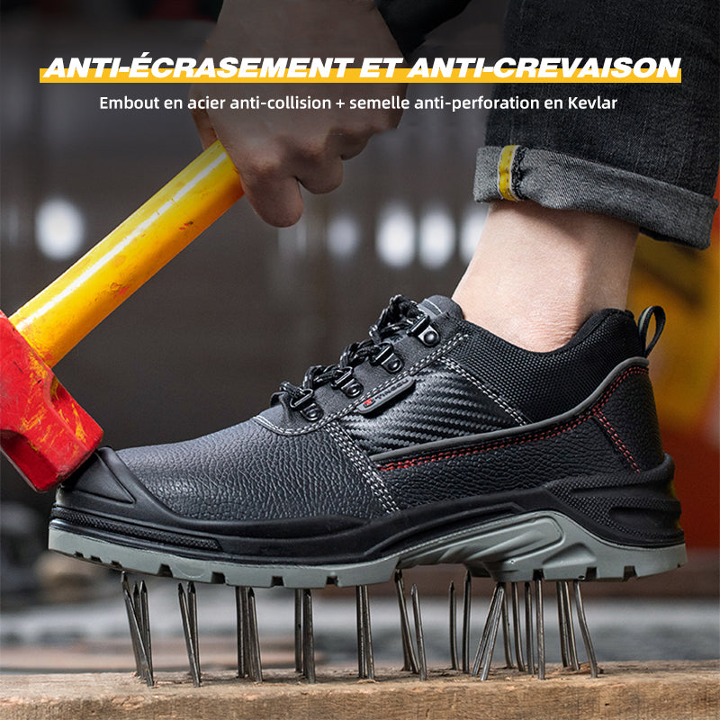 Chaussures de sécurité S3 anti-écrasement et anti-perforation avec EH et SRC supplémentaires
