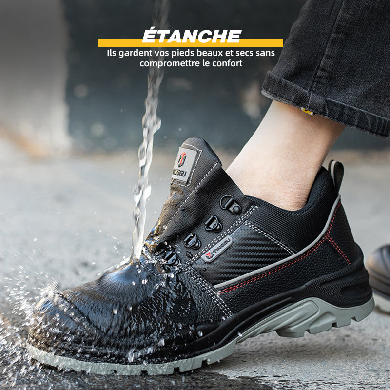 Chaussures de sécurité S3 anti-écrasement et anti-perforation avec EH et SRC supplémentaires