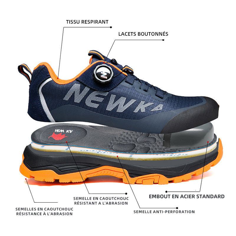 FANMALLS SAFETY CHAUSSURES DE SÉCURITÉ S3 SRC ESD